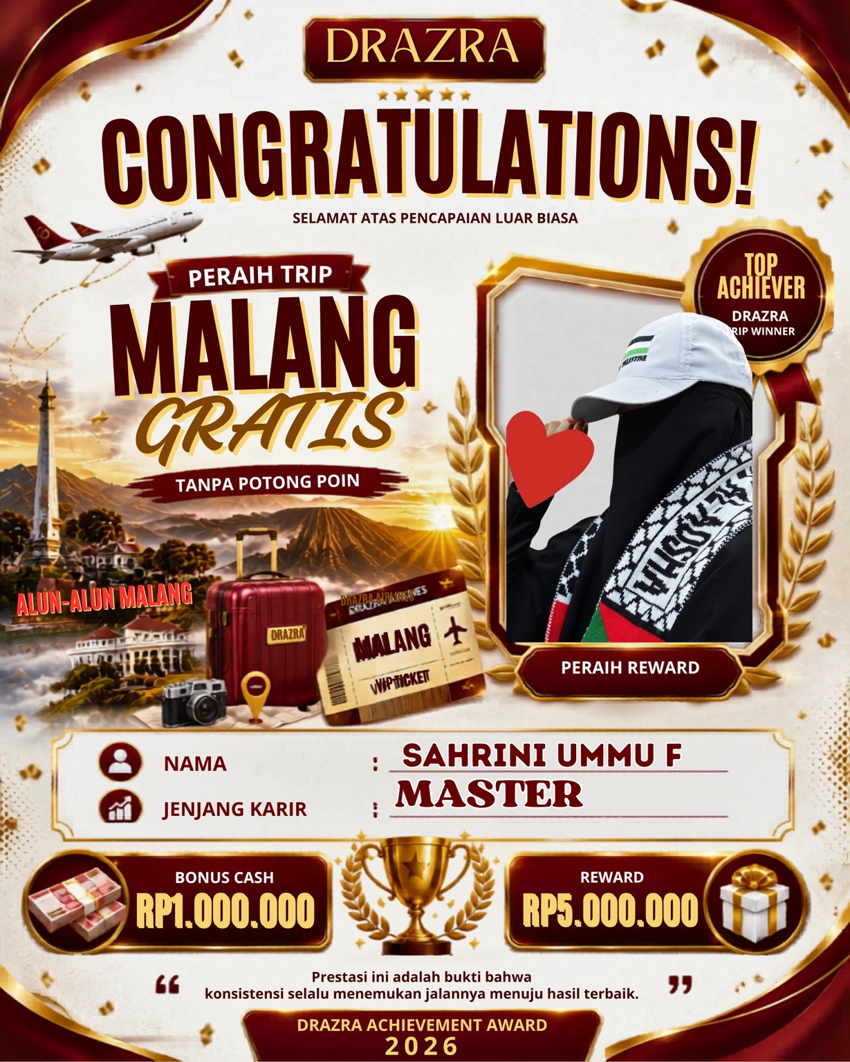 Trip Malang gratis
